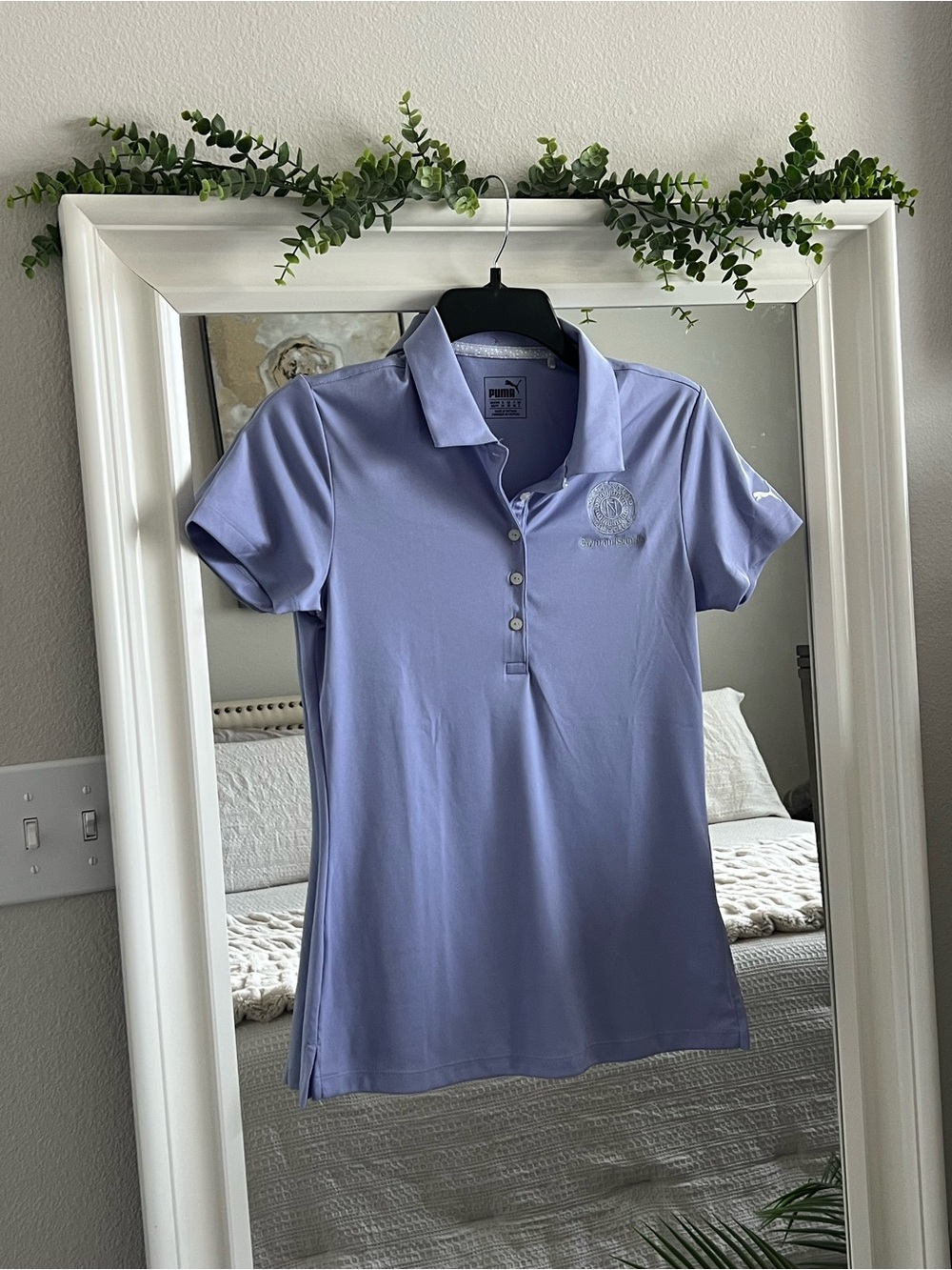 PUMA Women's Lavender Polo Shirt